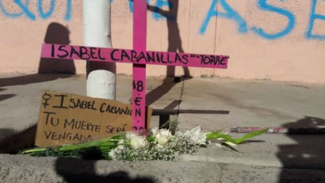 Foto: Colectivos protestan por feminicidios en Ciudad Juárez, 25 de enero de 2020 (contrapesociudadano.com)