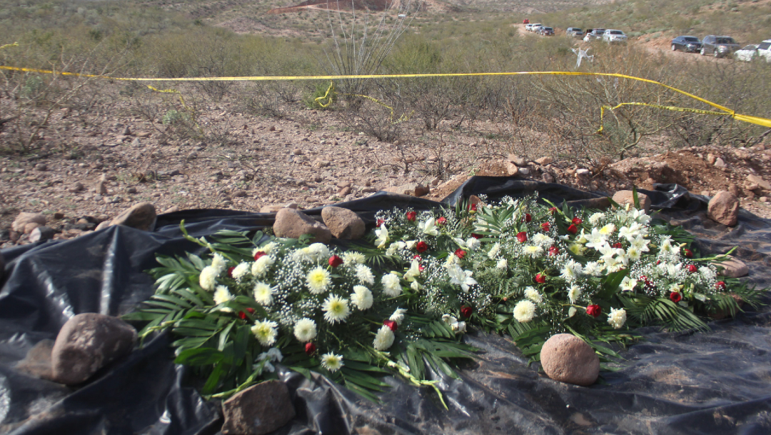 Foto: Recuerdan a víctimas de masacre de integrantes de la familia LeBarón, 12 de enero de 2020 (NACHO RUIZ /CUARTOSCURO.COM)