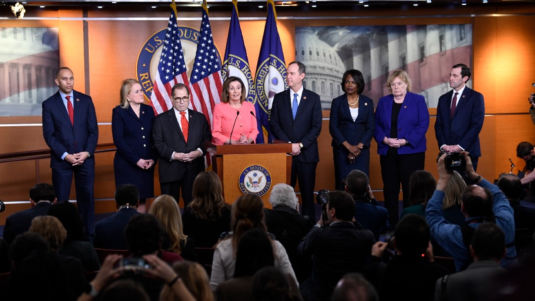 Foto: Pelosi nombra a los siete legisladores que serán fiscales en juicio a Trump