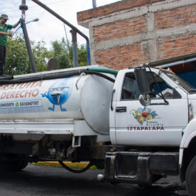 Obras de mantenimiento dejan sin agua a alcaldía Iztapalapa, CDMX