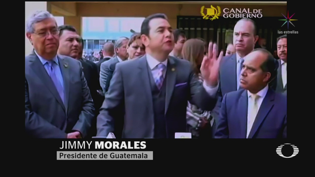Foto: Presidente Guatemala Negociación Migrantes 8 Enero 2020