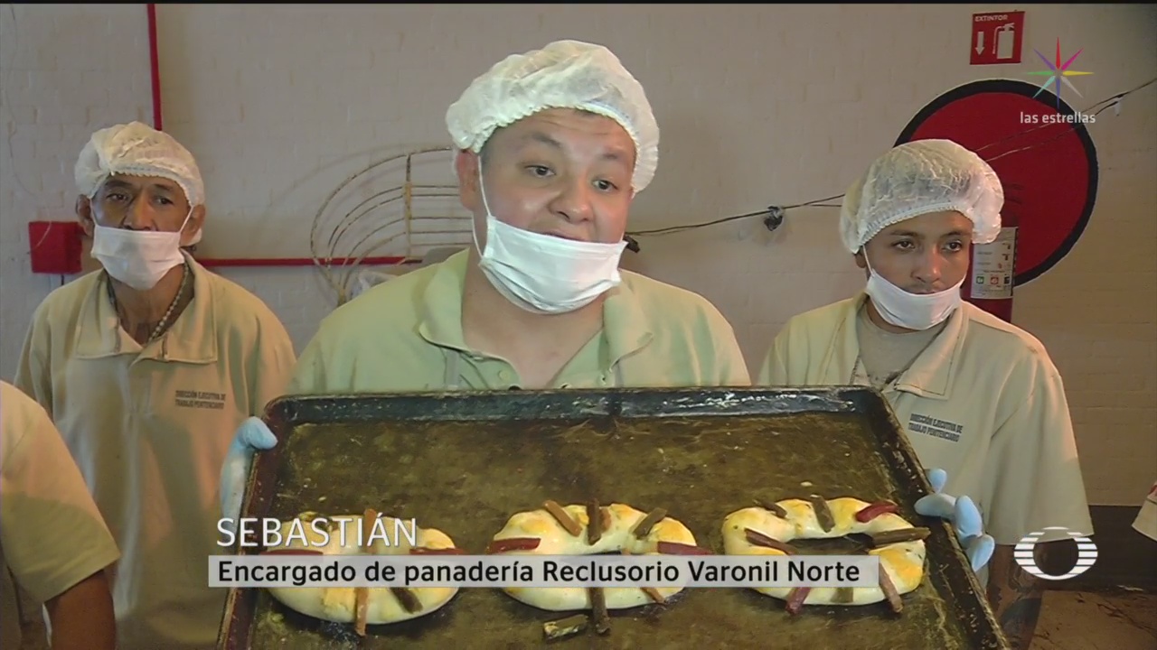 FOTO: 2 enero 2020, presos del reclusorio norte prepararan dos mil roscas reyes