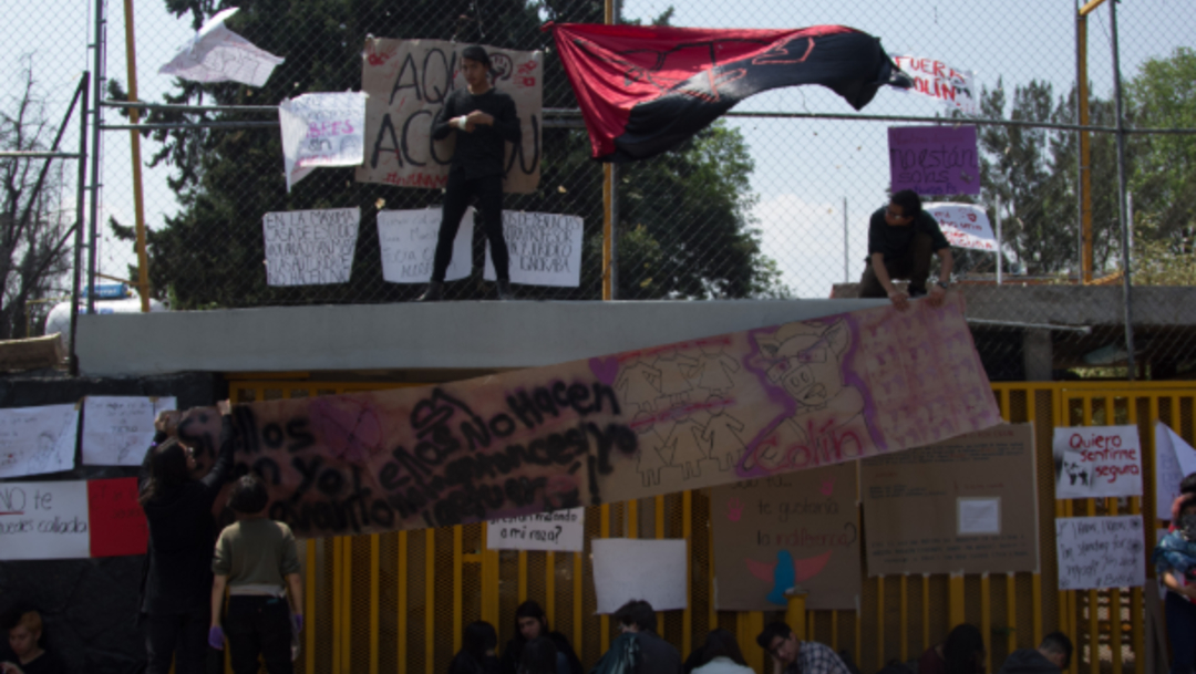 Foto: UNAM presenta denuncias por vandalismo en sus instalaciones, 04 de enero de 2020, (GALO CAÑAS /CUARTOSCURO.COM)