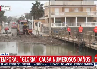 Provincias de España declaradas zonas de catástrofe por ‘Gloria’