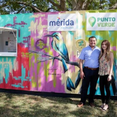 'Punto Verde', programa de reciclaje en Yucatán