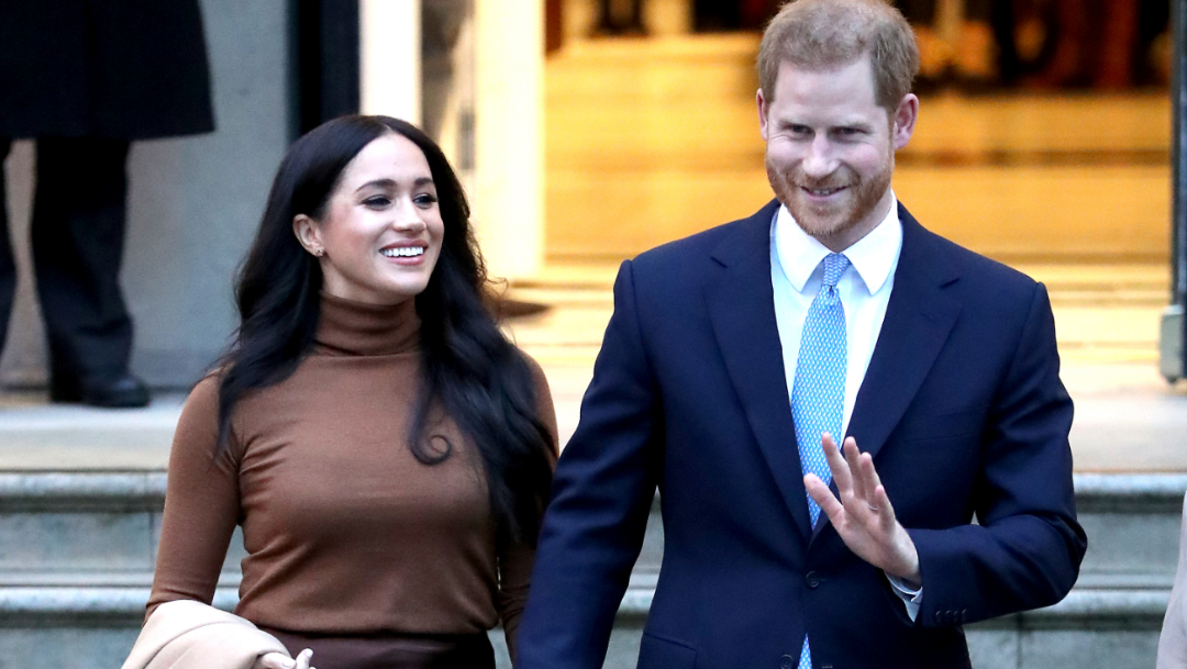 FOTO: Harry y Meghan Markle ya no serán miembros activos de la familia real (Getty Images)