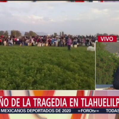 Se cumple un año de explosión en Tlahuelilpan, Hidalgo