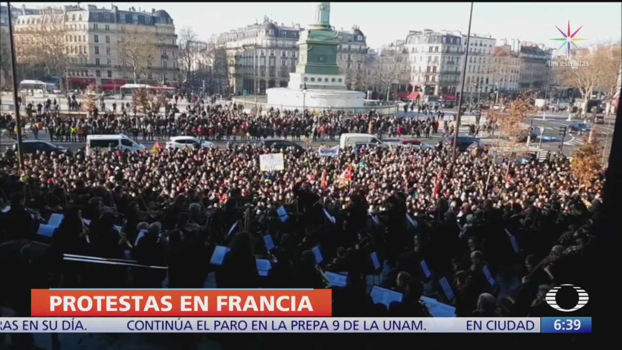 se extiende huelga de francia a otros sectores