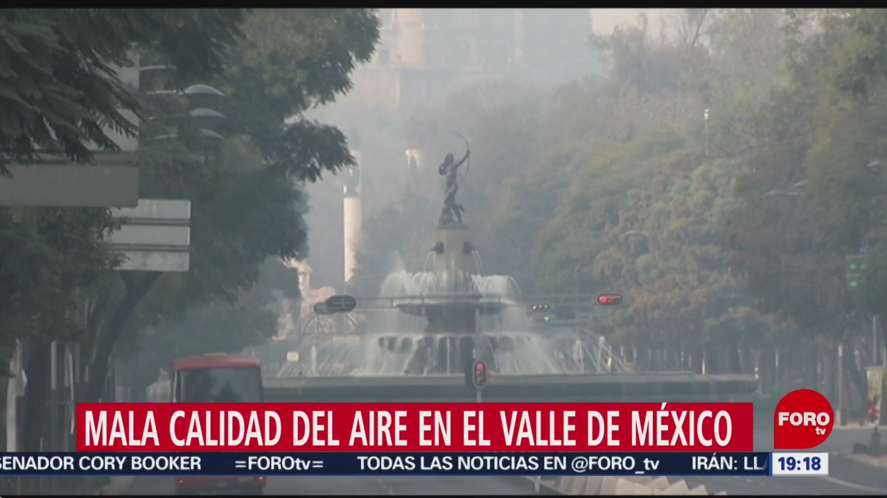 Foto: Mala Calidad Aire Valle De México Hoy 13 Enero 2020