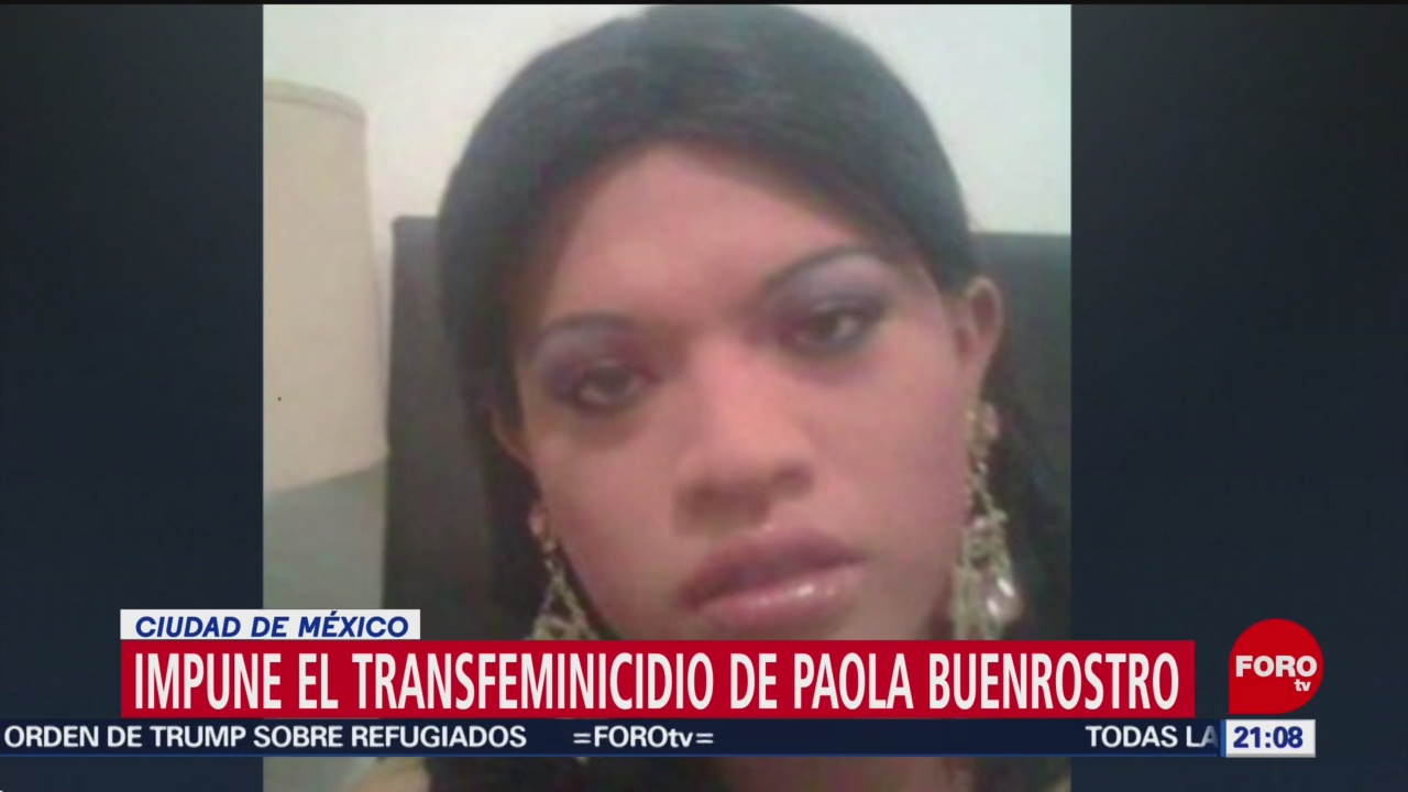 Foto: Transfeminicidio Paola Buenrostro Sigue Impune 15 Enero 2020