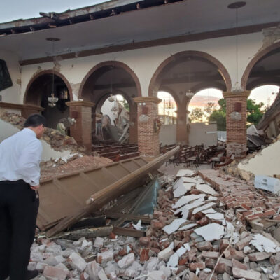 FOTOS: Sismo en Puerto Rico derrumba histórica iglesia