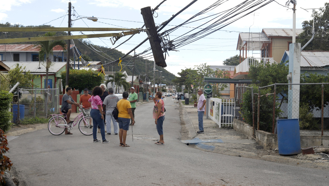 FOTO Declaran estado de emergencia en Puerto Rico tras sismo, hay un muerto (EFE)
