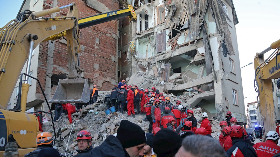 Foto: Un nuevo terremoto sacudió la provincia turca de Elazig, 25 enero 2020
