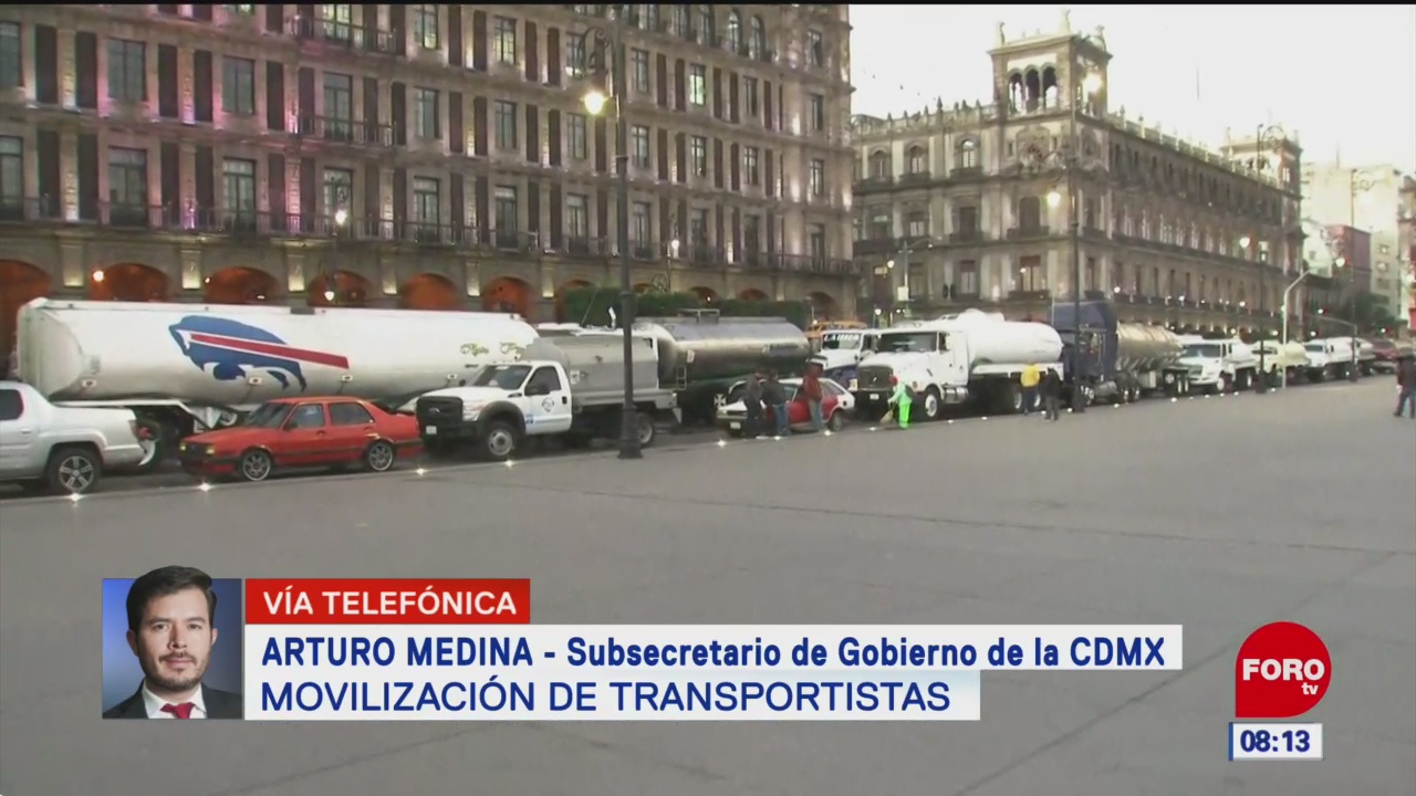transportistas bloquearon algunos accesos carreteros en cdmx