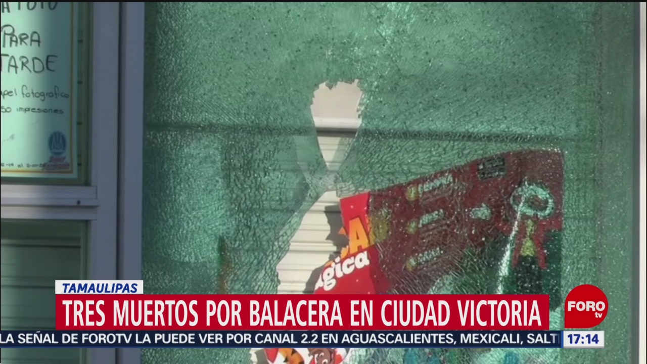FOTO: 5 enero 2020, tres muertos por balacera en ciudad victoria tamaulipas