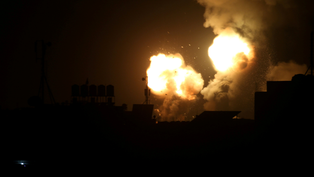 Foto: Israel ataca objetivos de la Yihad Islámica en Gaza y Siria, 15 de febrero de 2020, (Reuters)