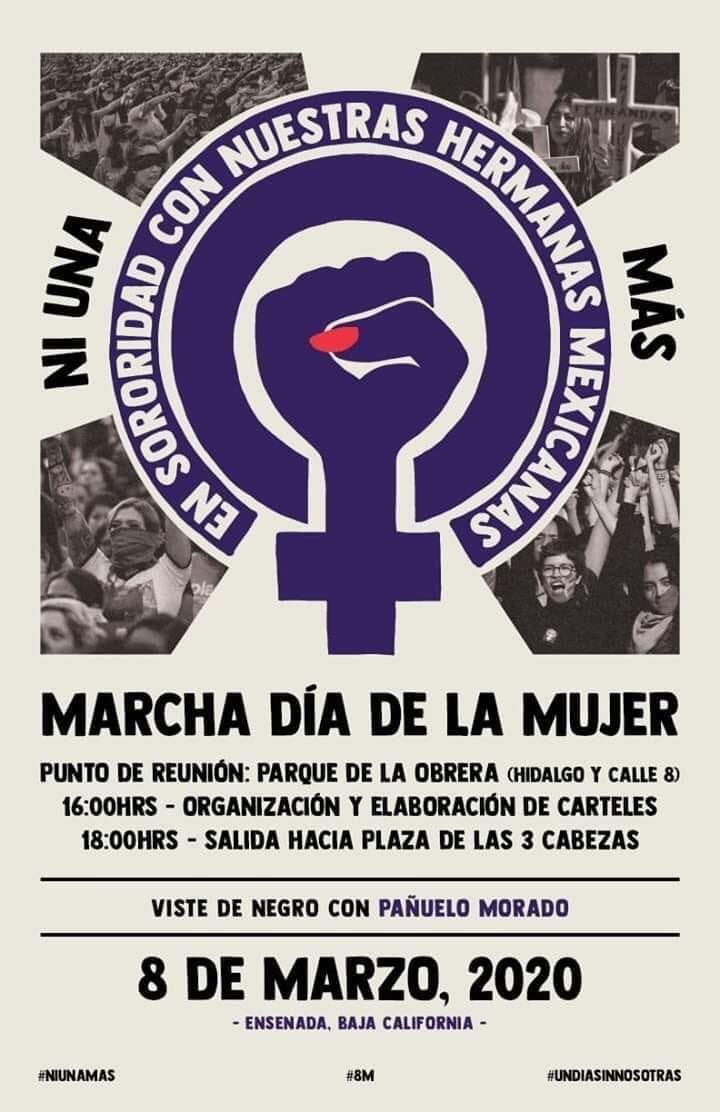 Foto ¿A qué hora es la marcha feminista del 8 de marzo? 