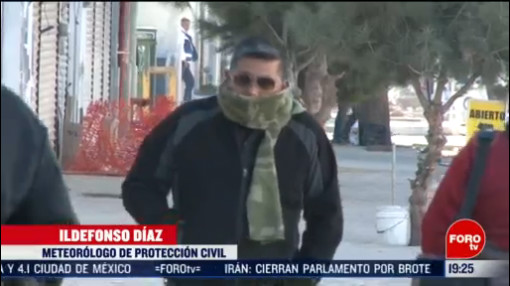 alerta en chihuahua por entrada del frente frioFOTO: 29 febrero 2020,