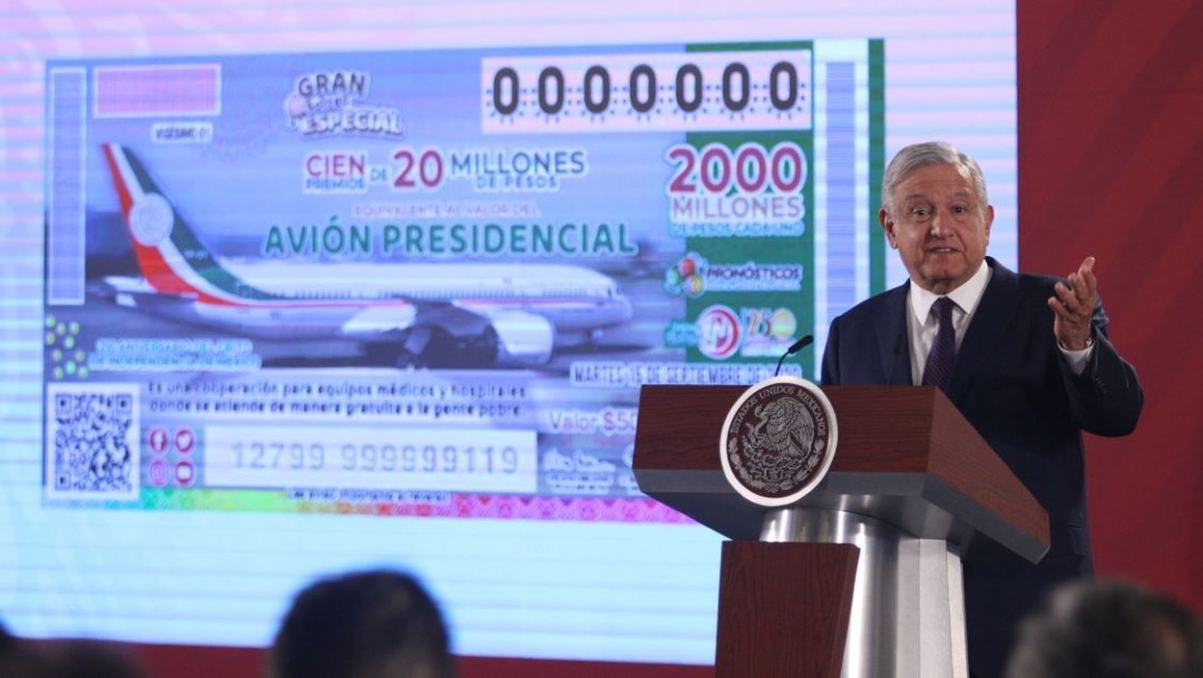 Foto: El presidente Andrés Manuel López Obrador durante su conferencia matutina este viernes 7 de febrero de 2020. (Cuartoscuro)