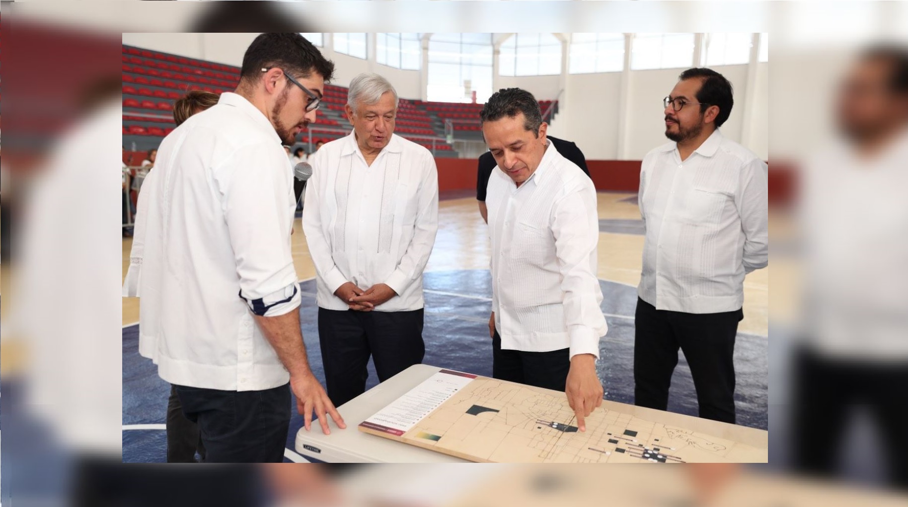 AMLO atestigua rehabilitación urbana de Solidaridad, Quintana Roo 2, febrero 2020