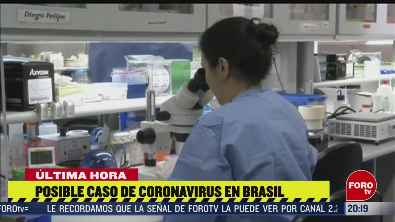Foto: Coronavirus Brasil Analizan Posible Caso Hoy 25 Febrero 2020