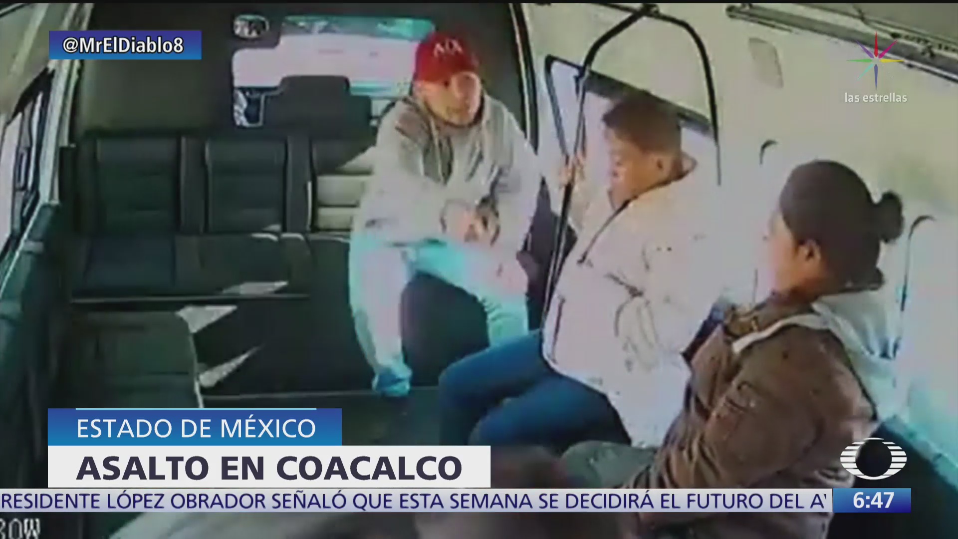 asaltan a pasajeros de transporte publico en coacalco edomex