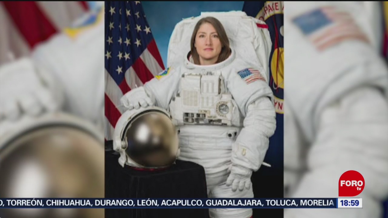 Foto: Astronauta Mujer Volverá Tierra 328 Días 5 Febrero 2020