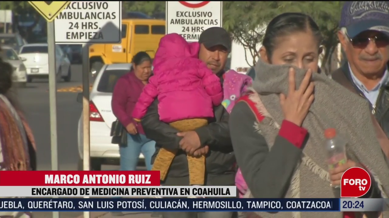 Foto: Casos Influenza Coahuila Aumentan 13 Febrero 2020