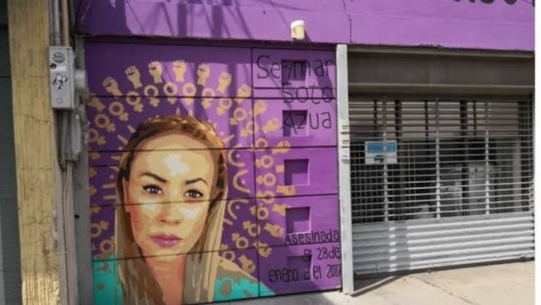 Autoridades de Saltillo piden borrar mural sobre feminicidio