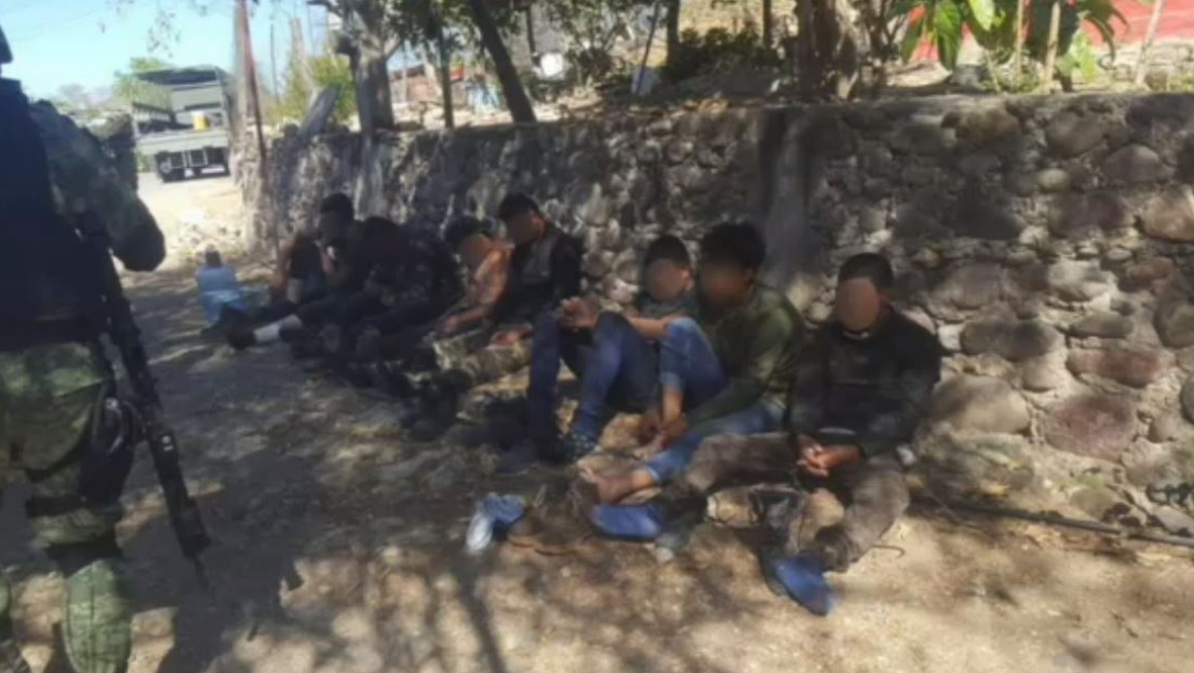 Foto: Detienen a 18 hombres armados en Tierra Caliente, Guerrero, 22 de febrero de 2020, (FOROtv)