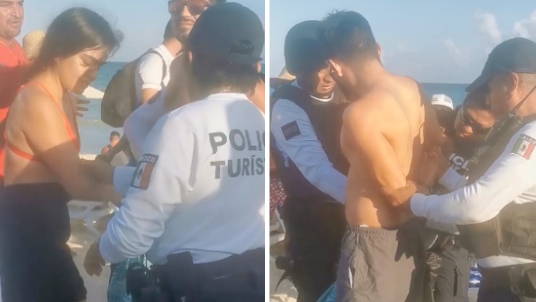 Protestan con picnic masivo en "Playa Mamitas, tras detención de dos turistas