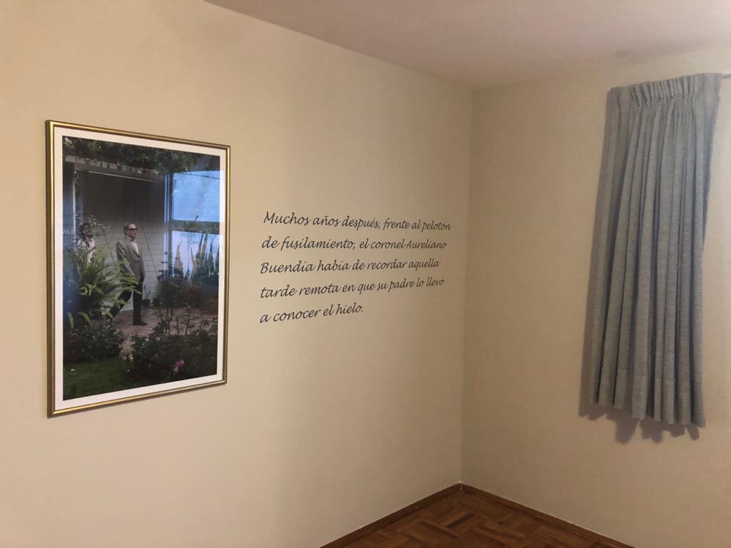 Interior de la casa de Gabriel García Márquez. (Twitter: @ComunidadFLM)