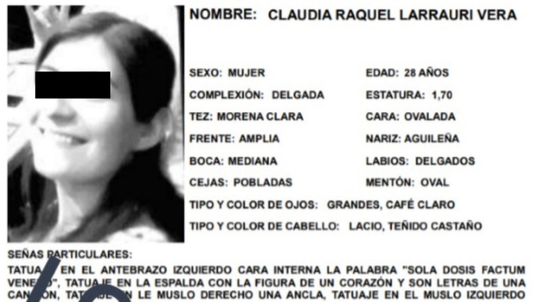Foto: Localizan a joven reportada como desaparecida en CDMX, 15 de febrero de 2020, (Fiscalía)