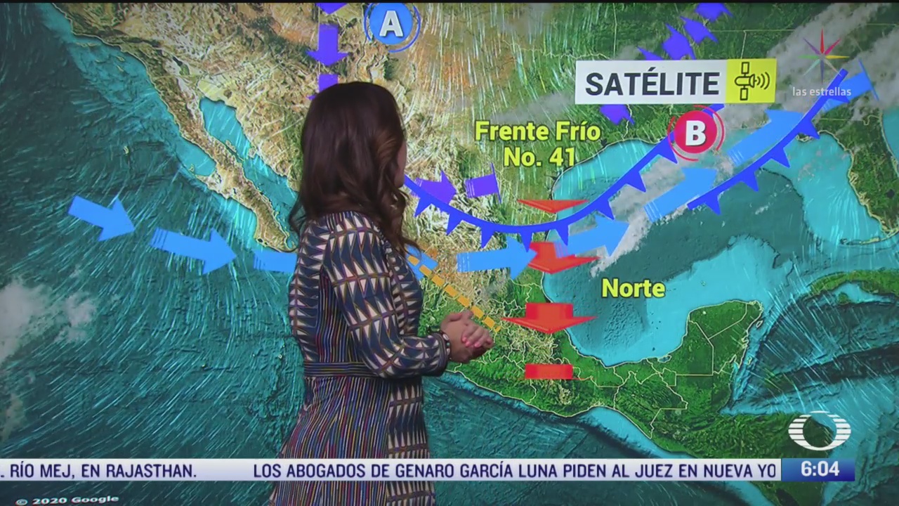Frente frío 41 provocará bajas temperaturas en gran parte de México