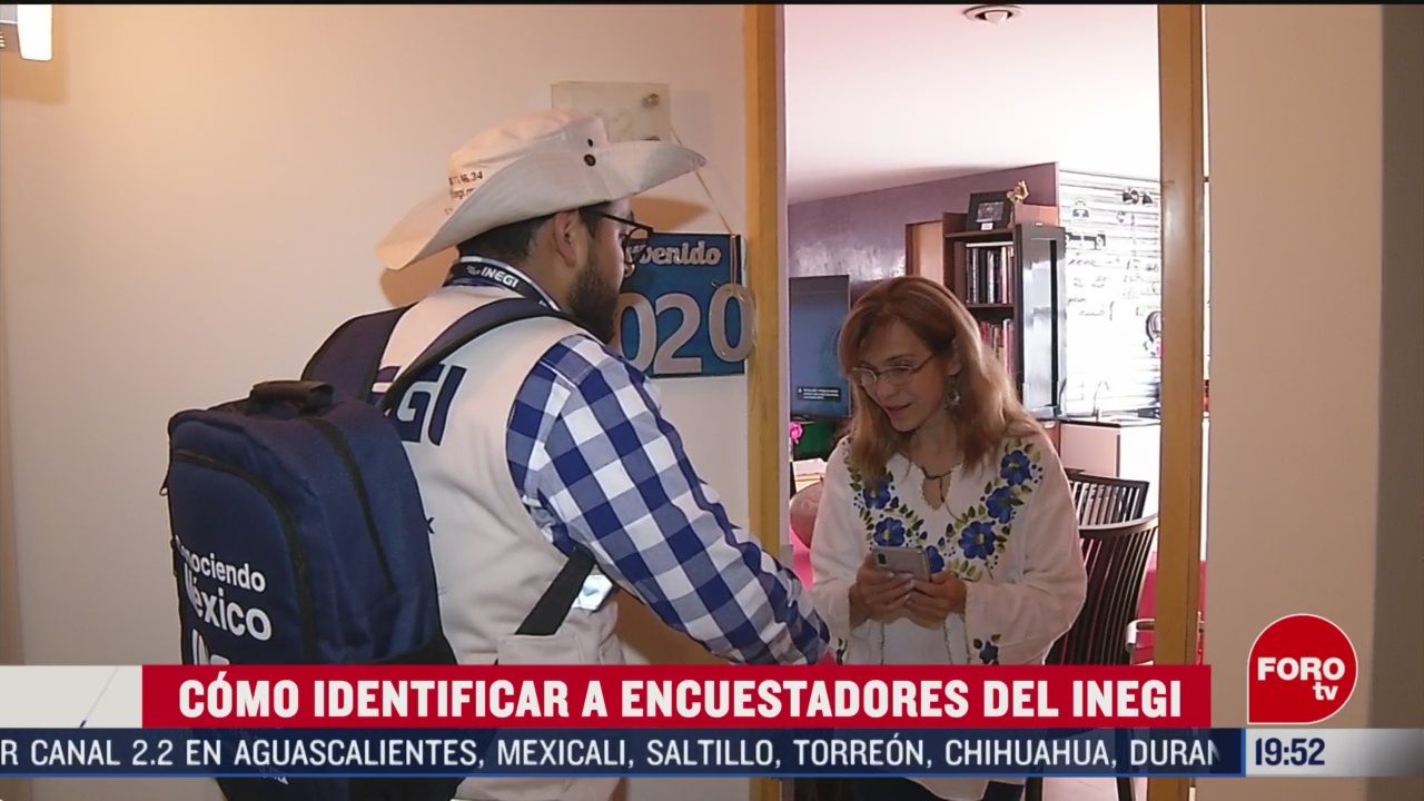 Foto: Censo 2020 Entrevistadores Cómo Identificarlos 27 Febrero 2020
