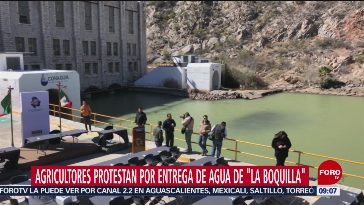 continuan las protestas en chihuahua por la presa la boquilla