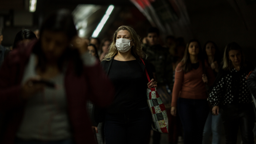 FOTO ¿Qué hacer y cómo cuidarse si el coronavirus llega a México?; en la imagen, el metro de Sao Paulo (Getty Images)