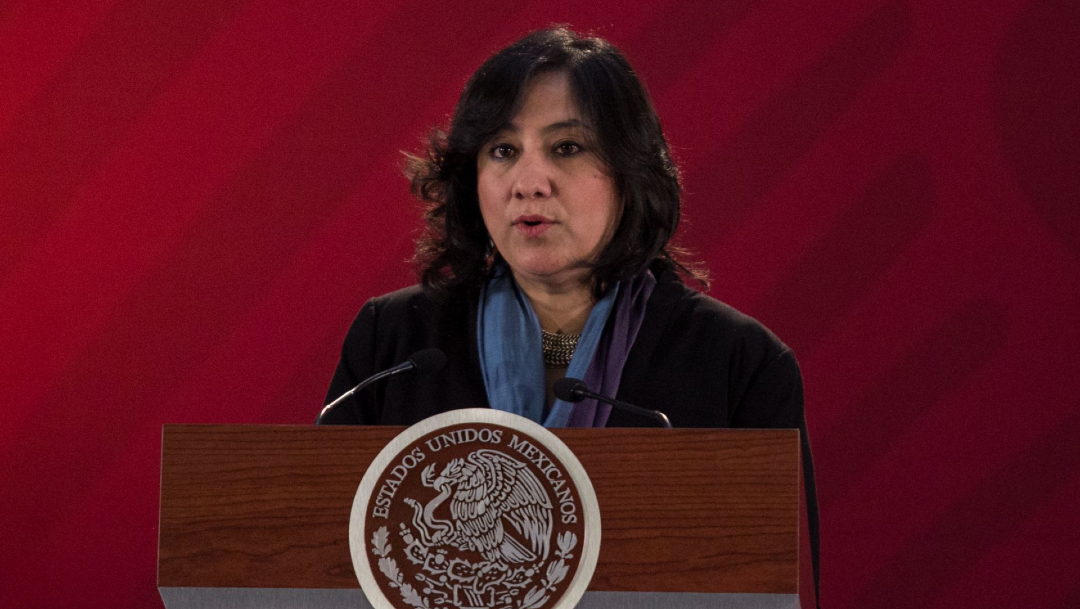 Irma Erendira Sandoval, secretaria de la Función Pública