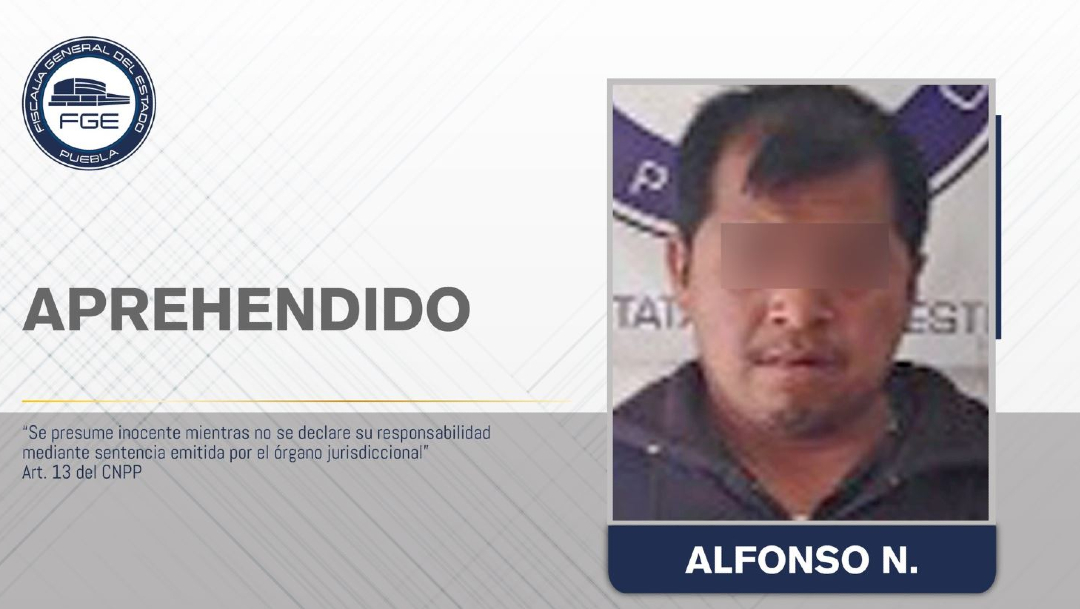 Foto: La Fiscalía de Puebla obtuvo orden de aprehensión contra Alfonso N., acusado de violación en agravio de sus hijas, 27 febrero 2020