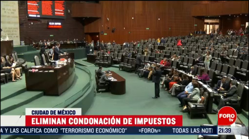 Foto: Diputados Eliminan Condonación Impuestos México Hoy 25 Febrero 2020