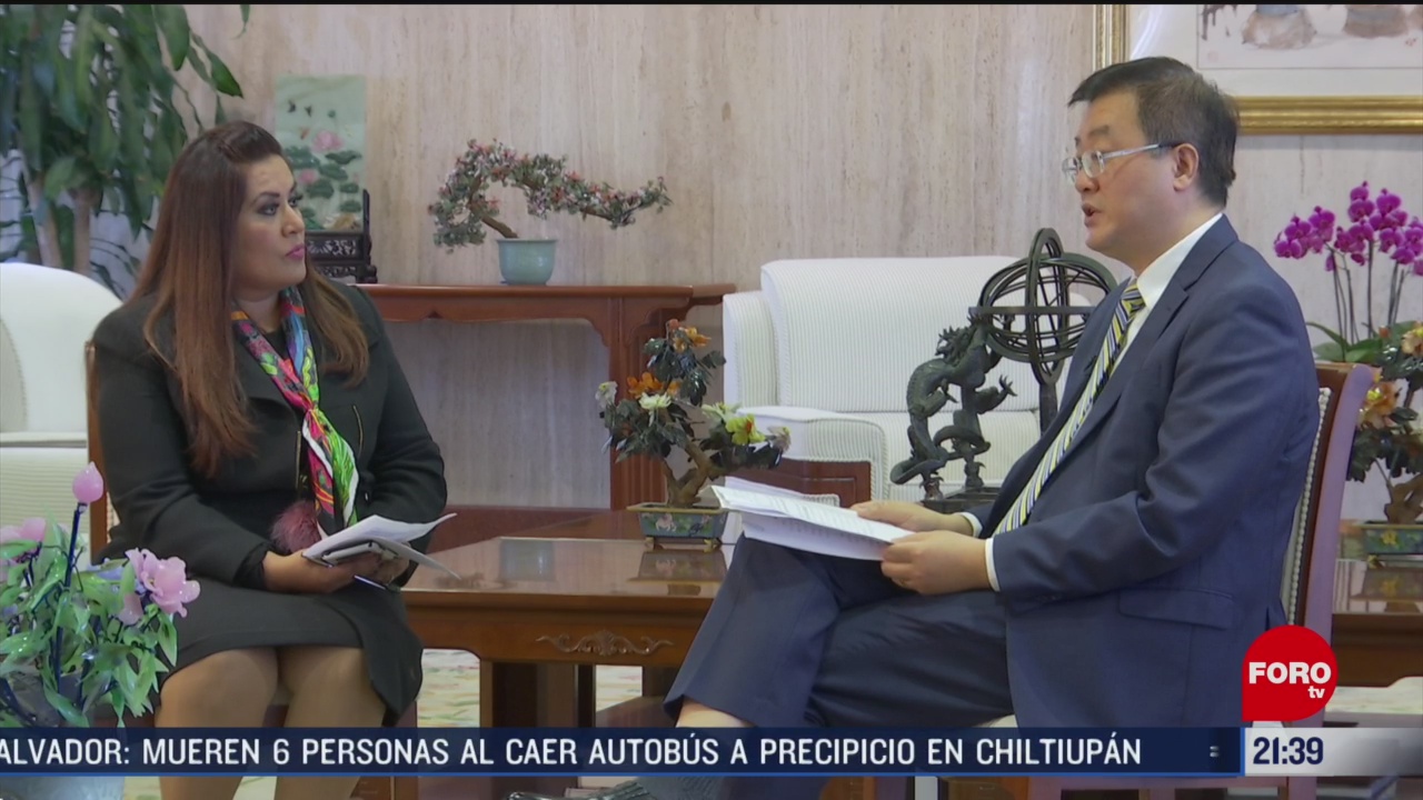 Foto: Embajador China Mexico Exclusiva Coronavirus Epidemia 17 Febrero 2020