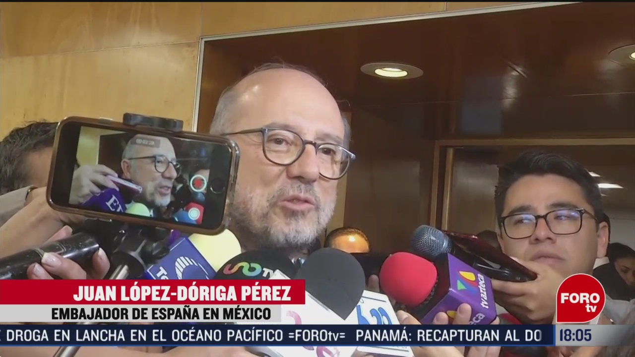 FOTO: embajador de espana en mexico dijo que extradicion de lozoya puede tardar
