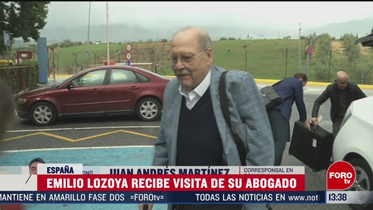 FOTO: emilio lozoya recibe visita de su abogado