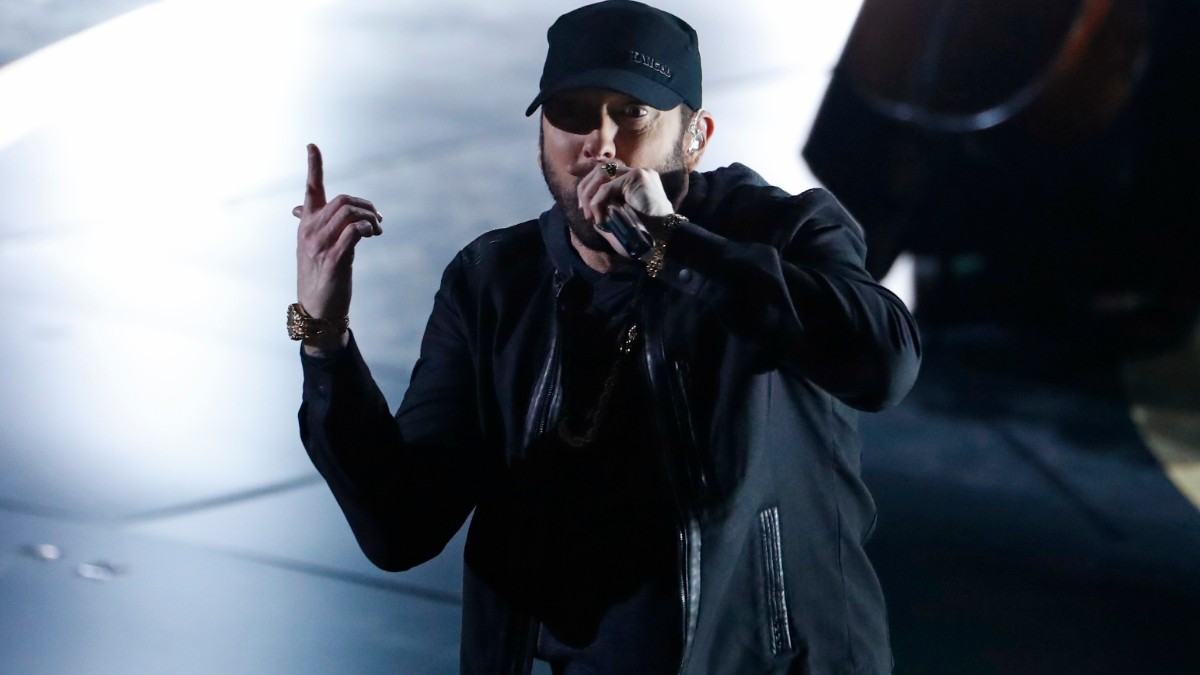 Eminem cantó 'Lose Yourself’ en los Oscar 2020
