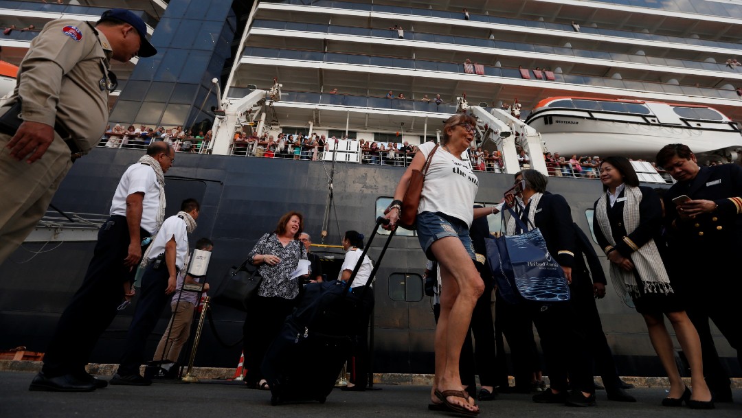 Foto:En plena crisis de coronavirus, Camboya mostró solidaridad con pasajeros de crucero
