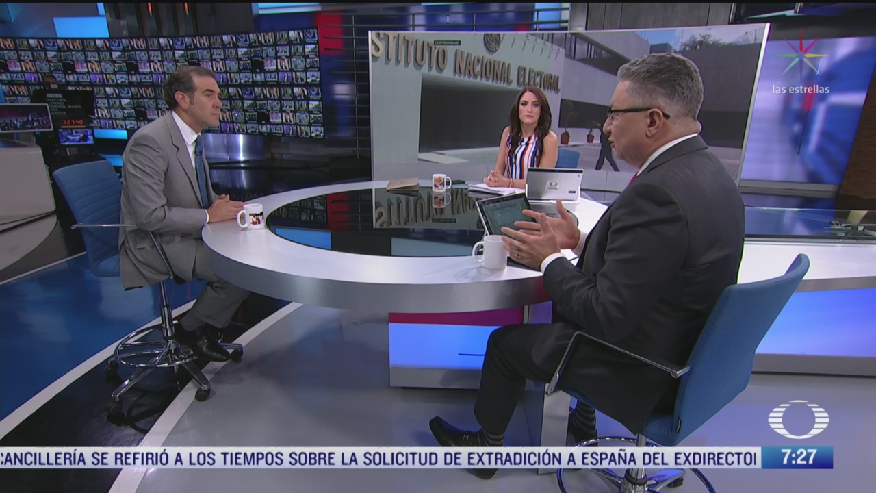 entrevista con lorenzo cordova presidente del ine por registro de nuevos partidos