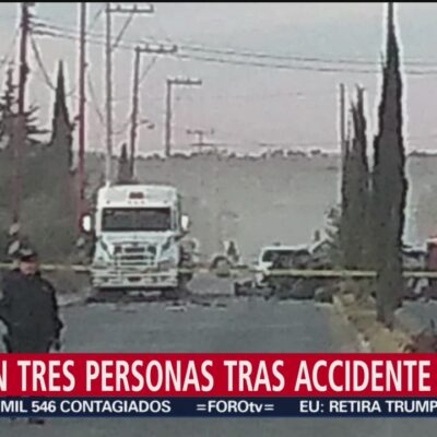 Fallecen tres personas tras accidente automovilístico en Puebla