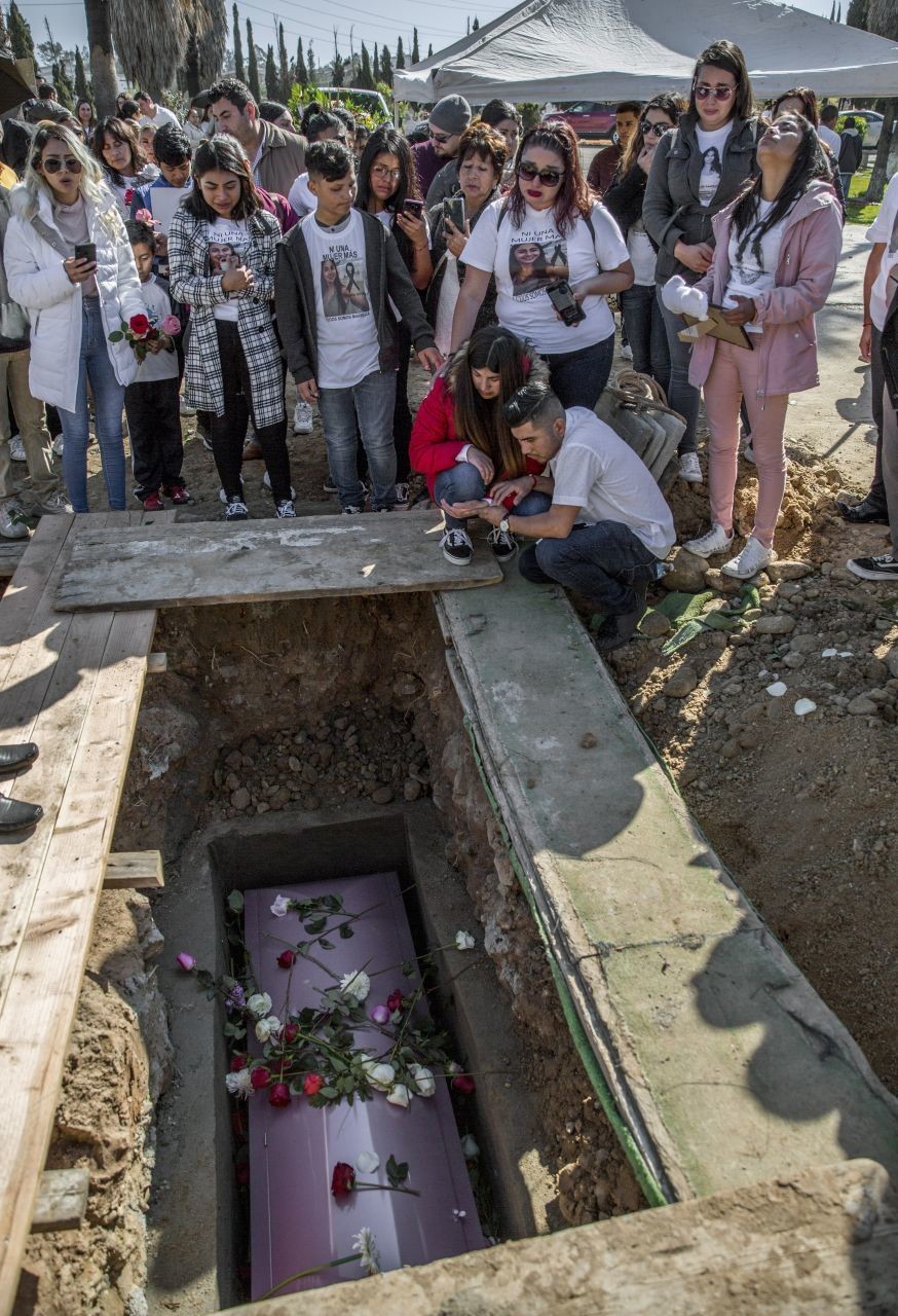 Feminicida de Marbella Valdez acudió a su funeral