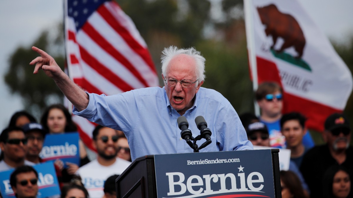 Foto: Bernie Sanders, aspirante a la candidatura presidencial demócrata. Reuters