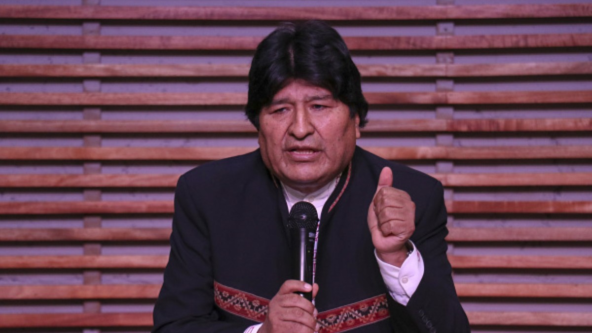 Foto: Evo Morales, expresidente de Bolivia. Getty Images